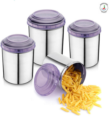 RK Steel Utility Container  - 5200 ml(Pack of 4, Purple)