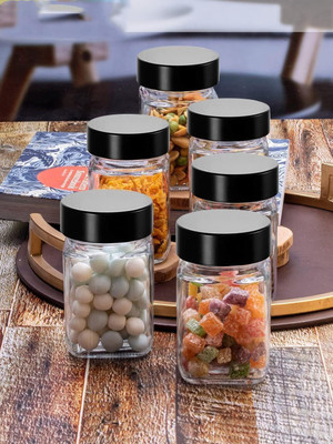Avastro Glass Fridge Container  - 300 ml(Pack of 6, Clear)