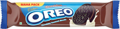 Cadbury Oreo Chocolate Flavour Cream Sandwich Biscuit(125.25 g)