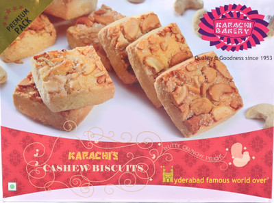 KARACHI BAKERY Cashew Biscotti Biscuit(400 g)
