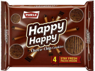 PARLE Happy Happy Choco-Chip Cookies Biscuit(400 g)
