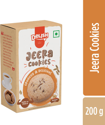 Delish by Flipkart Jeera Cookies Biscuit(200 g)