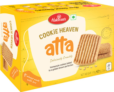 Haldiram's Cookie Heaven Atta Cookies Cookies Biscuit(175 g)