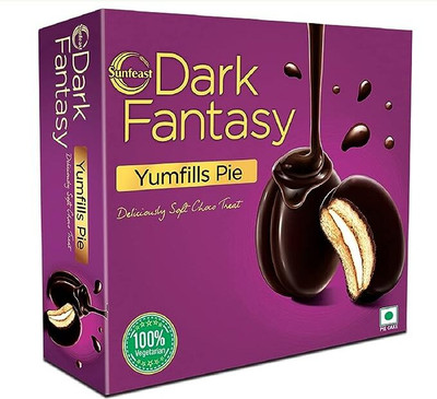 Sunfeast Dark Fantasy Yumfills Cookies Biscuit(255 g)