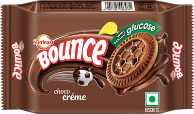 Sunfeast Bounce Choco Creme Cream Filled Biscuit(56 g)