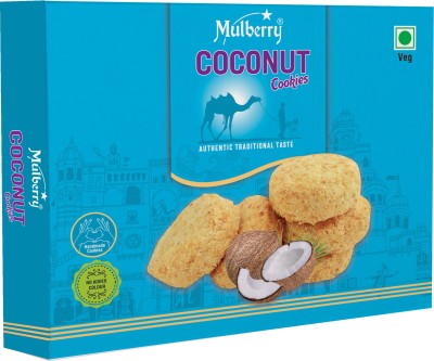 Mulberry foods Mulberry Traditional Handmade Coconut 400 GM Cookies(400 g)