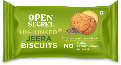 OPEN SECRET No Maida Jeera Bakery Biscuit(40 g)
