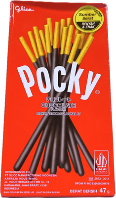 Pocky Chocolate Flavor| Imported Stick Biscuit Cream Cracker Biscuit(47 g)