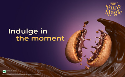 BRITANNIA Pure Magic Chocolush Biscuits Cream Filled Biscuit(253 g)
