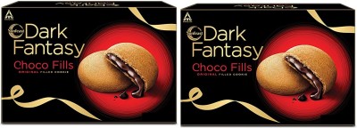 Sunfeast Dark Fantasy Choco Fills, Cream Filled Biscuit(2 x 300 g)