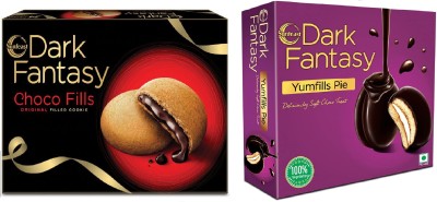 Sunfeast Dark Fantasy Yumm Fills Cream Cracker Biscuit(2 x 276.5 g)