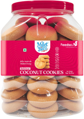 Feedsco Coconut Cookies Cookies Biscuit(1 kg)