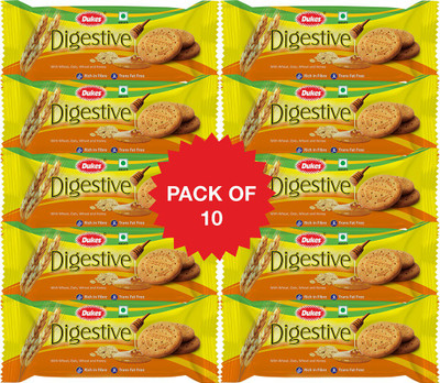 Dukes Natural goodness of Oats, Wheat, and Honey Digestive Biscuit(10 x 0.1 kg)
