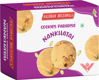 HALDIRAM BHUJIAWALA Nankhatai Cookie Cookies Biscuit(250 g)