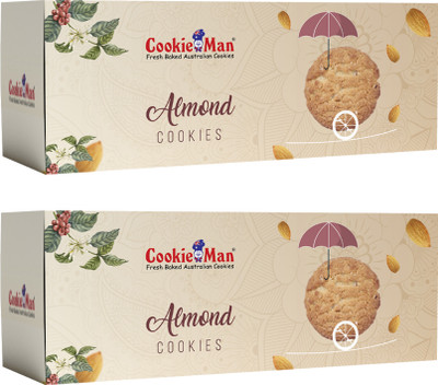 Cookieman Almond Cookies Biscuit(2 x 150 g)