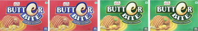 Priyagold Butter Bite Cookies Biscuit(4 x 160 g)
