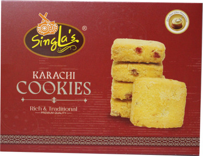 singla's Karachi Cookies 400gm Bakery Biscuits Bakery Biscuit(400 g)