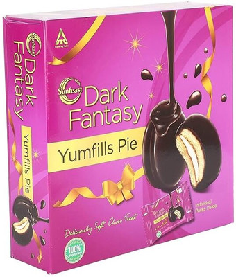 Sunfeast Dark Fantasy Yumfills Pie Cream Filled Biscuit(257 g)
