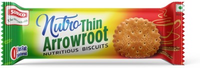 SOBISCO Nutro Thin Arrowroot Nutritious Biscuit Arrowroot Biscuit(144 x 0.24 g)