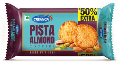 CREMICA PISTA ALMOND Cookies Biscuit(75 g)