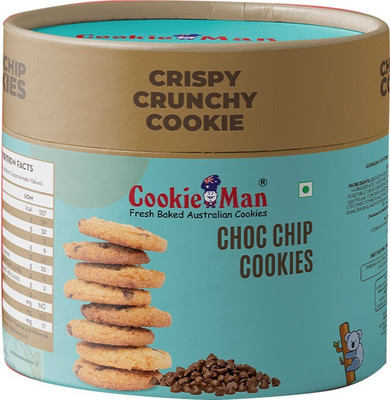 Cookieman Choco Chip Cookies - 200g | Chocolate Chip Cookies Biscuit(0.2 kg)