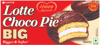 Lotte Choco Pie BIG - Cookie Cake Biscuit(240 g)