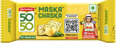 BRITANNIA 50-50 Maska Chaska Salted Biscuit(38 g)
