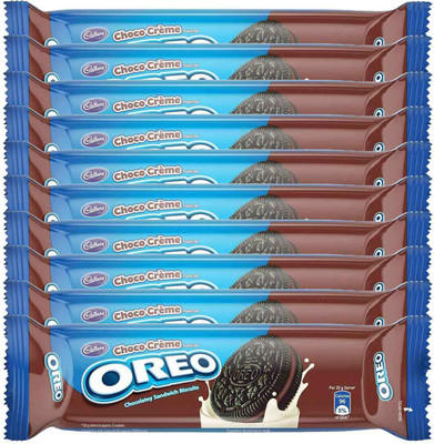 OREO Choco Creme Biscuits Cream Sandwich Biscuit(10 x 0.12 kg)