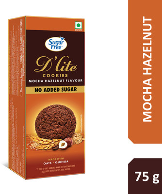 Sugar Free D’Lite Mocha Hazelnut Flavour Cookies Cookies Biscuit(75 g)