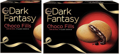 Sunfeast Dark fantasy choco fills cookies Cookies Biscuit(2 x 150 g)