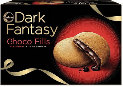 Sunfeast Dark fantasy choco fill Cookies Biscuit(300 g)