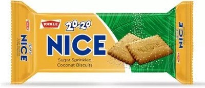 PARLE 20-20 Nice Sugar Sprinkled Bakery Cookies Biscuit(400 g)