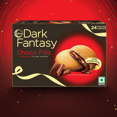 Sunfeast Dark Fantasy Choco Fills Cream Filled Biscuit(301.1 g)
