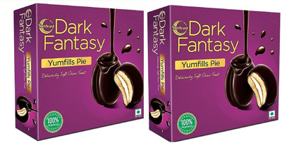 Sunfeast Dark Fantasy Yumfills Cookies Biscuit(2 x 127 g)