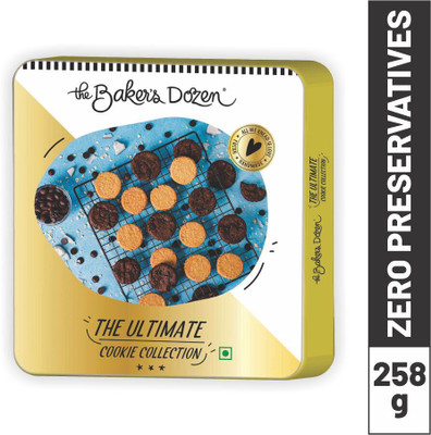 The Baker's Dozen The Ultimate cookies collection Cookies Biscuit(258 g)