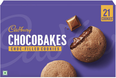 Cadbury Chocobakes ChocFilled Cookies Cream Filled Biscuit(241.5 g)