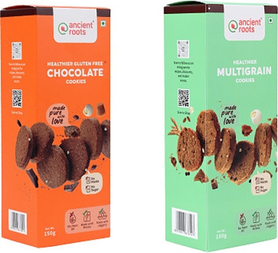 Ancient Roots Chocolate and Multigrain Cookies Biscuit(2 x 150 g)