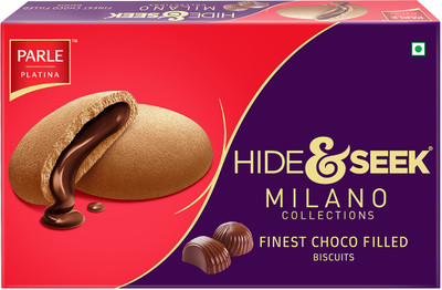 Parle Platina Milano Choco Delight Cream Filled Biscuit(20 x 10 g)