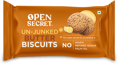 OPEN SECRET No Maida Butter Bakery Biscuit(40 g)