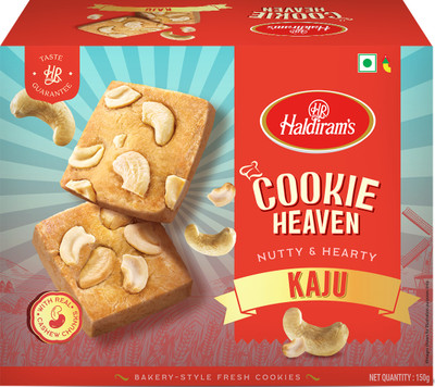 Haldiram's Heaven Bakery Kaju cookies Cookies Biscuit(150 g)
