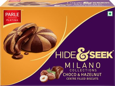 PARLE Hide N Seek Milano CF Hazelnut Cream Filled Biscuit(100 g)