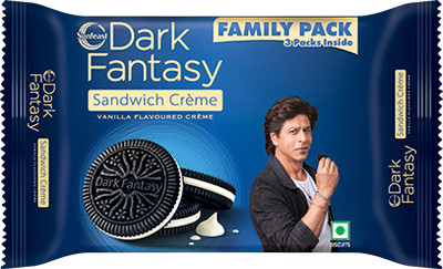 Sunfeast Dark Fantasy with Smooth Vanilla Cream Filled Biscuit(237 g)