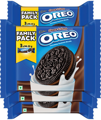 Cadbury Oreo Biscuit Chocolate Flavour Cream Sandwich Biscuit(4 x 288.75 g)