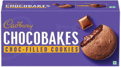 Cadbury Chocobakes ChocFilled Cookies FULL OF CHOCOLATE Cookies Biscuit(127 g)