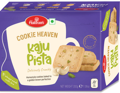 Haldiram's N Cookies H Kaju Pista Cookies Biscuit(200 g)