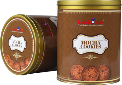 Cookieman Mocha Cookies - 600g | Gift Tin Box Assorted Cookies Cookies Biscuit(600 g)