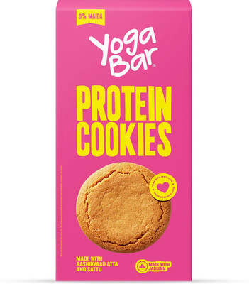 Yogabar Protein Cookies Cookies Biscuit(60 g)