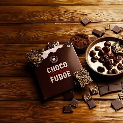 Kashio's Choco Almond Fudge Cookies – A Heavenly Fusion of Chocolate & Nuts Cookies Biscuit(320 g)