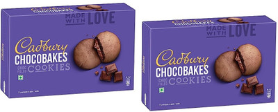 Cadbury Chocobakes ChocFilled Cookies Cream Filled Biscuit(2 x 300 g)