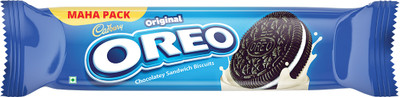 Cadbury Oreo Vanilla Flavour Cream Sandwich Biscuit(125.25 g)